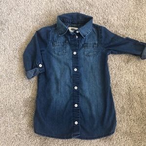 Old Navy 2T denim dress/long shirt
